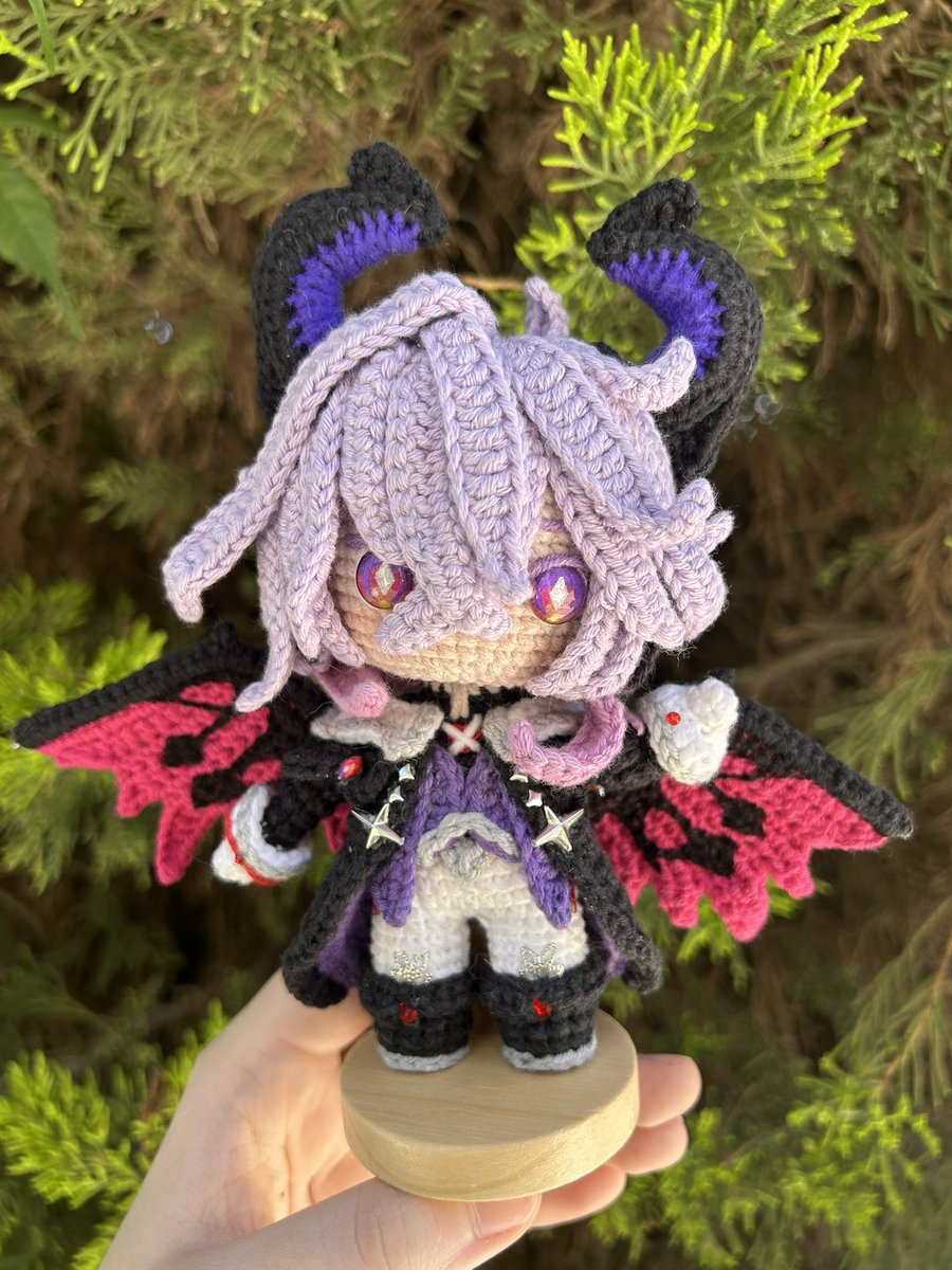 _stitch_berry's tweet photo. Durin - Genshin Impact 

#GenshinImpact #durin #fanart #crochet https://t.co/yOANk1bp6o