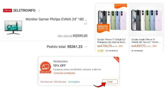 cha_tolao's tweet photo. Cupom de mil reais na Shopee

✅ 15% OFF com limite de até R$ 1000 OFF 

🔺 Navegue por produtos mais caros, o cupom pode aparecer a qualquer hora!

👉 Verifique se recebeu nesse produto:
https://t.co/9vnoxdjtB1

Ofertas exclusivas no nosso canal do Whatsapp -
https://t.co/6JJKoZWMC4