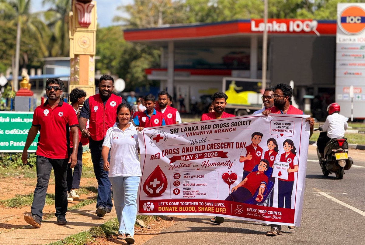 Sri Lanka Red Cross Society tweet media