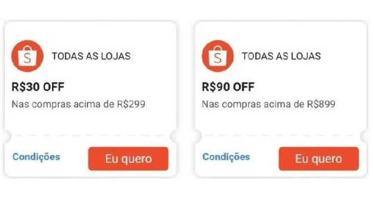 cha_tolao's tweet photo. Ainda ativo - Cupons Shopee

🏷️ R$ 30 OFF em R$ 299  
🏷️ R$ 90 OFF em R$ 899

⭐️ Resgate aqui:  
https://t.co/qU26ISi5GS

Ofertas exclusivas no nosso canal do Whatsapp -
https://t.co/JyGopc71tL https://t.co/zag71CC0GE