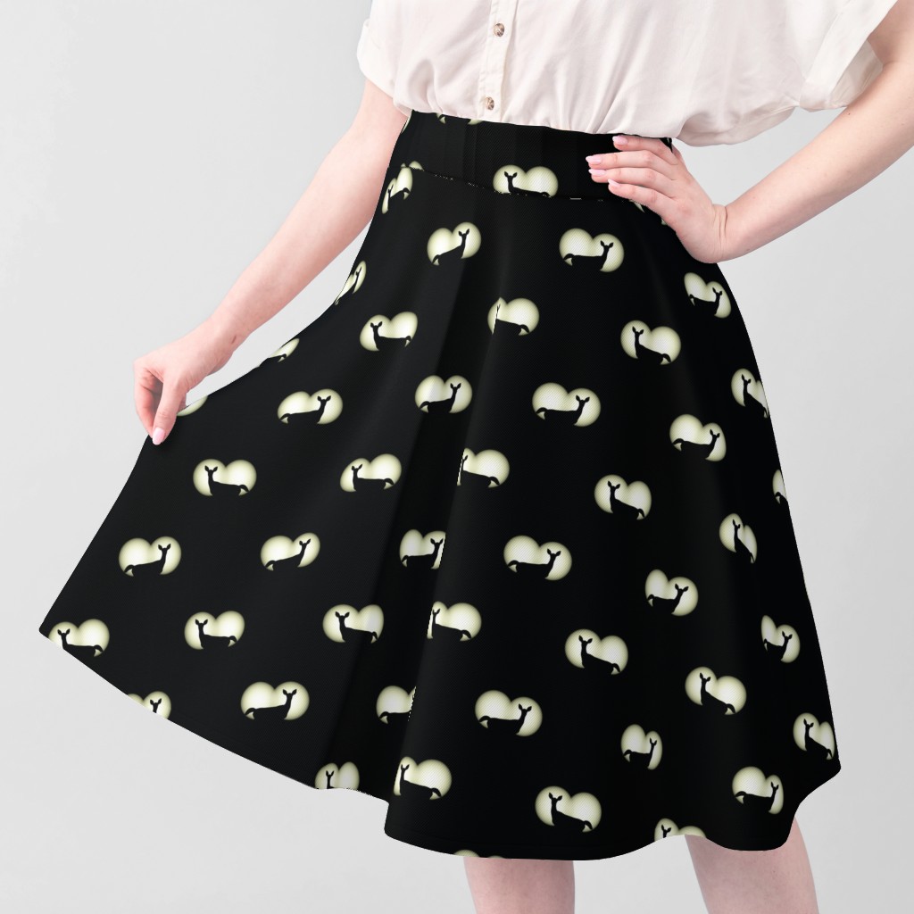 PaperandFrill's tweet photo. Deer Caught in Headlights Bright White- Bright Eyes in the Dark Fabric

Deer silhouette in bright white  headlights ...

#textiledesign #patternfabric #surfacepattern

🔗 Link in bio to shop! https://t.co/zH7h5VKxx9