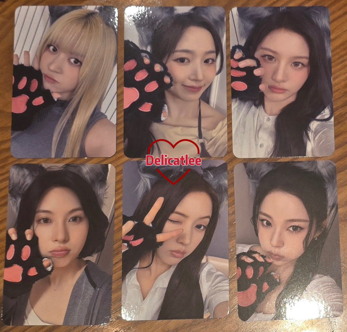NMIXX Heavy Serenade —> Makestar Lucky Draw Wolf ver. (With