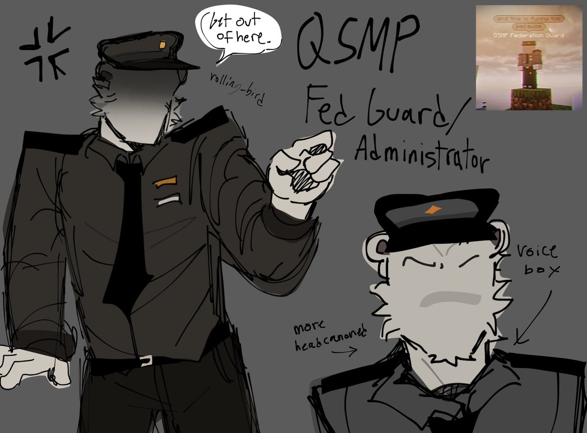 Rolling_birdd's tweet photo. Hi #QSMP2 #qsmpdrawing https://t.co/POMtFTTcOZ