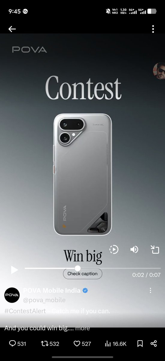 SHIVASHANNKER's tweet photo. @pova_mobile I like the uniquedesign❤️ #pova https://t.co/KKZgZNOt5v