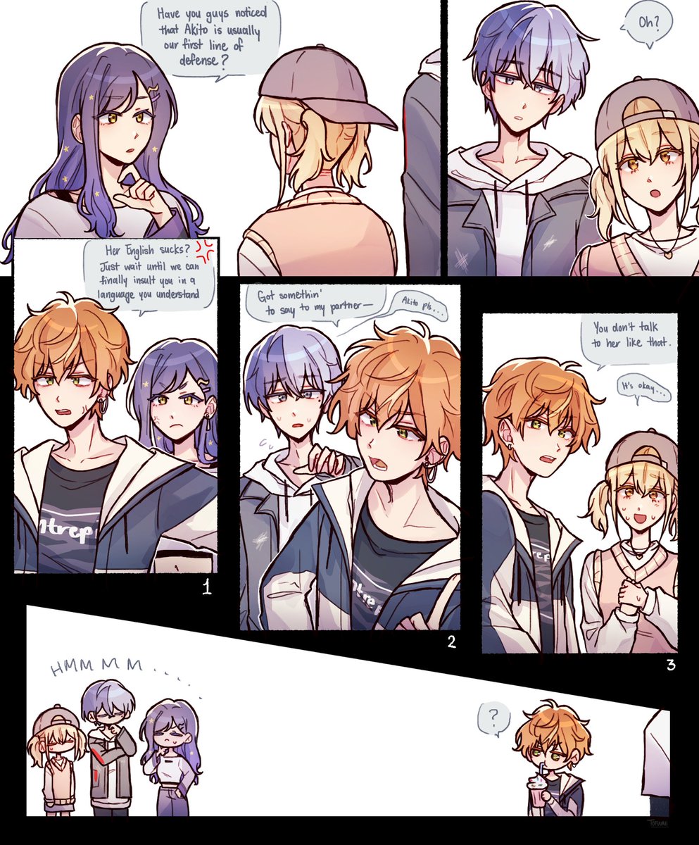 guy whos the most confrontational in the group