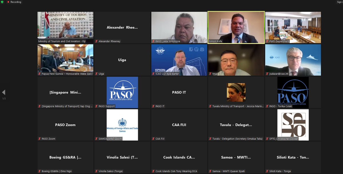 Pacific Islands Forum tweet media