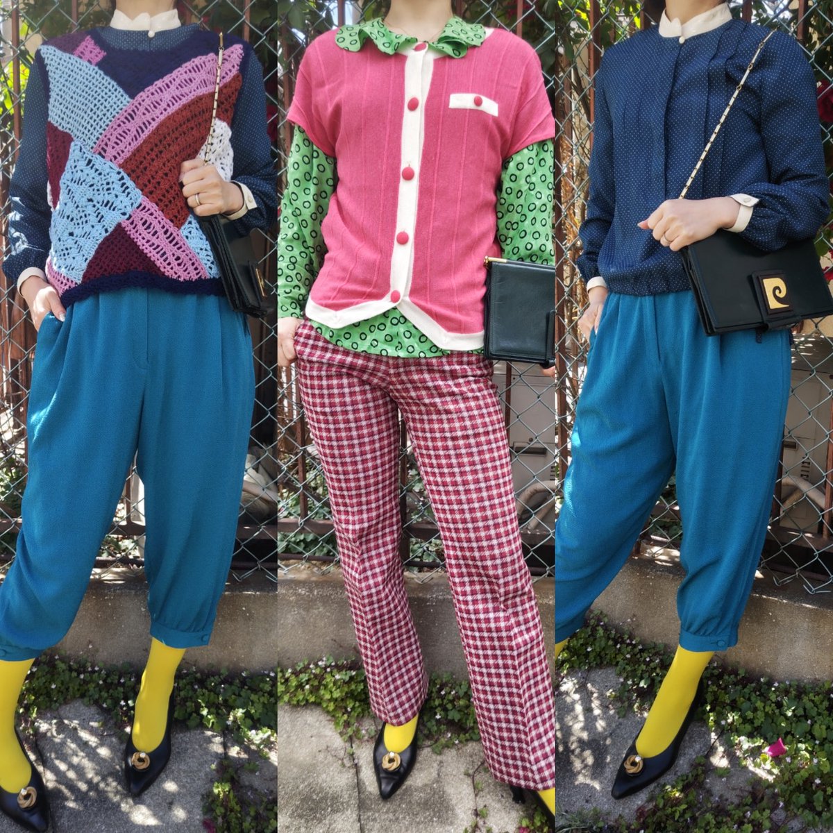 ベスト残り1点❗️❗️ 🌼新商品毎日入荷🌼 今夜21時🆙 ブラウス→パターン違いのドットが素敵