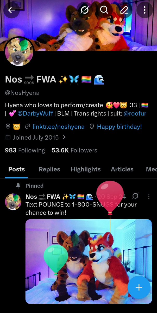 Nos 🔜 FWA ✨🦋 🏳‍🌈 🌊 tweet media