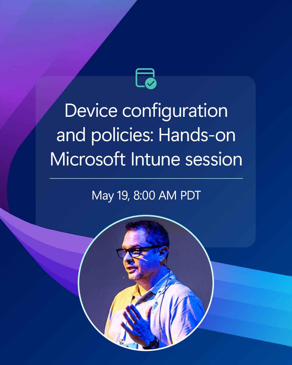Microsoft Intune tweet media
