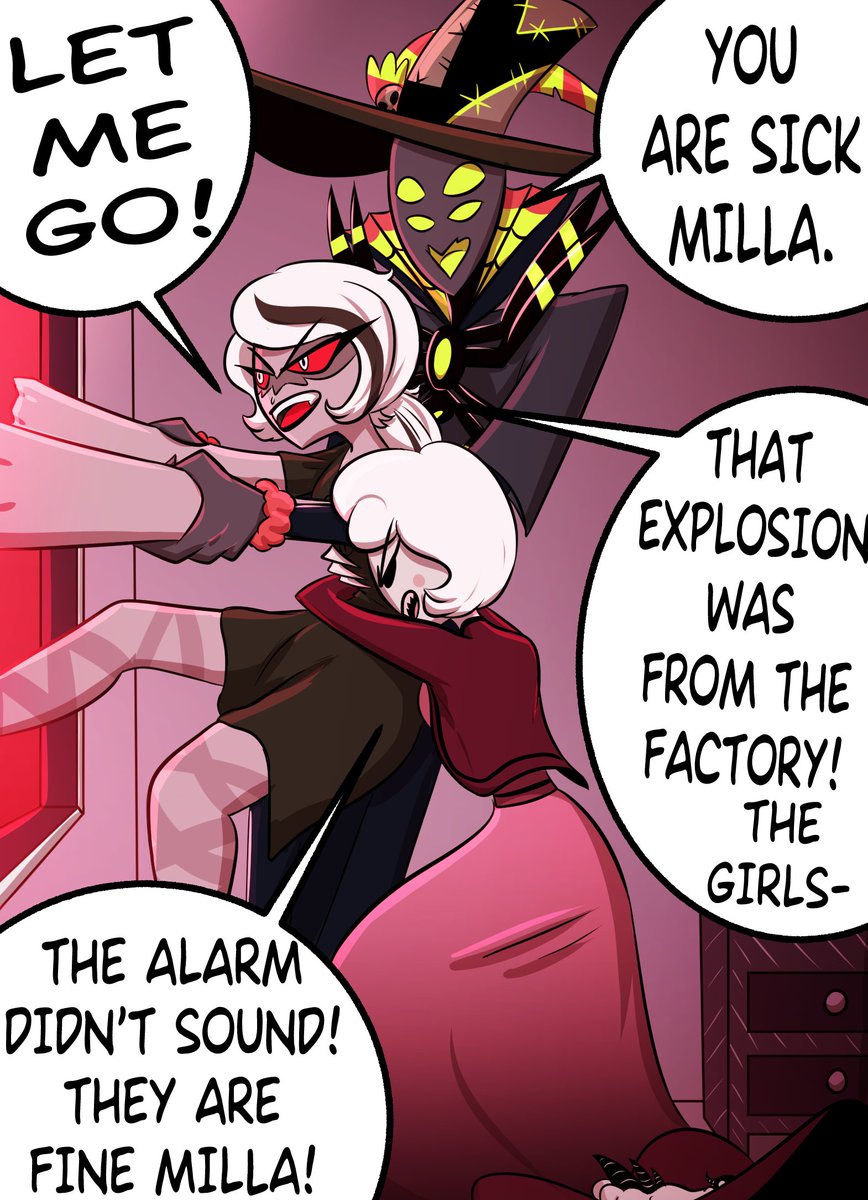 tanemaarts's tweet photo. Comic: Under the weather PART 2

Emily hath arrived and is met with a sight.
#carmily #carmillacarmine #hazbinhotelemily #hazbinhotel https://t.co/xEWnSKoOTX