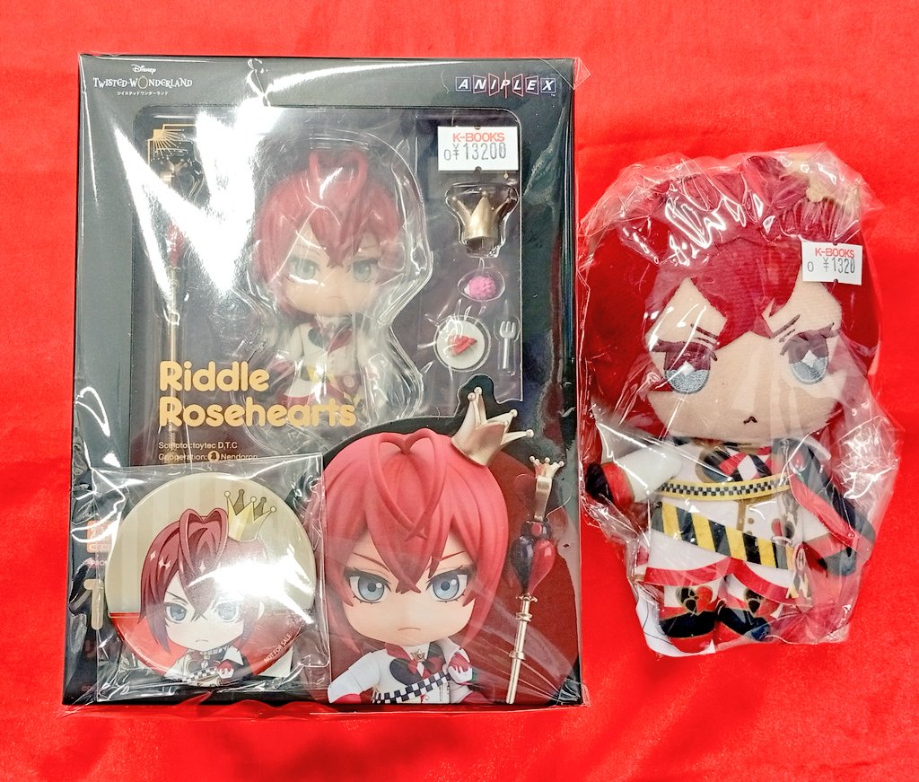 入荷情報】 ツイステッドワンダーランド ツイステ ねんどろいど ミニ