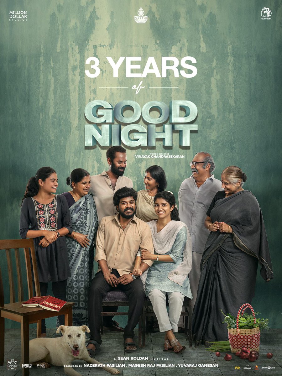 kayaldevaraj's tweet photo. We came with stories
You gave us a place 🤍

The smiles it gave, the warmth it carried &amp; the endless love it continues to receive ❤️✨

It’s been 3 beautiful years of everyone’s favourite #GoodNight - A magical journey cherished more and more with time 🫶

#3YearsOfGoodNight https://t.co/XjeStx2I7H