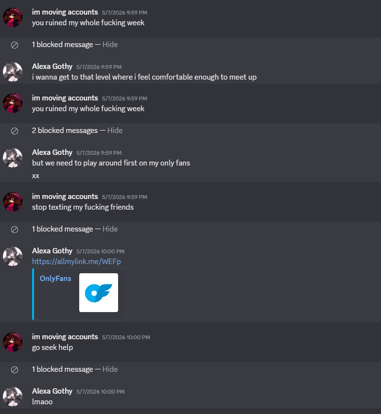 leoshucking's tweet photo. @discord you got some explaining to do on defending a pedo
(im a minor btw) https://t.co/jLwSHbC0BE