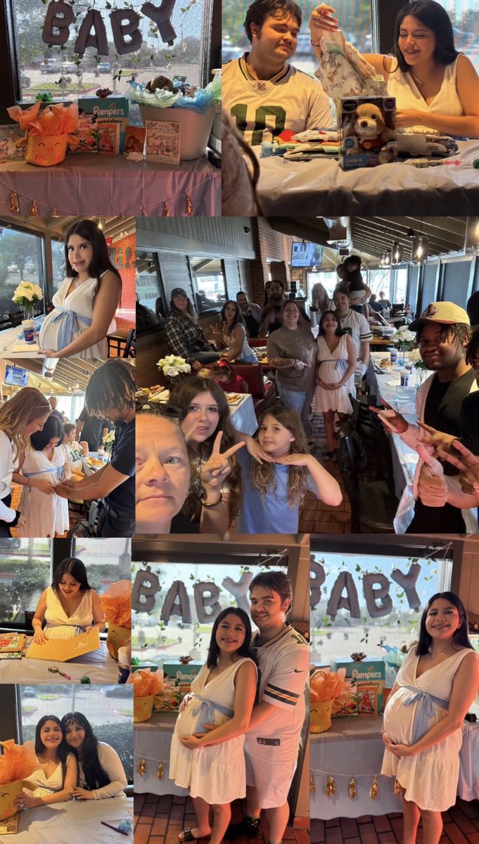 Evevice101's tweet photo. Thank you so much for everyone that came to celebrate Baby Aaron 💙 #chilislove So  Blessed to have my #chilisfamily @Chilis https://t.co/rYeBwbq0T4