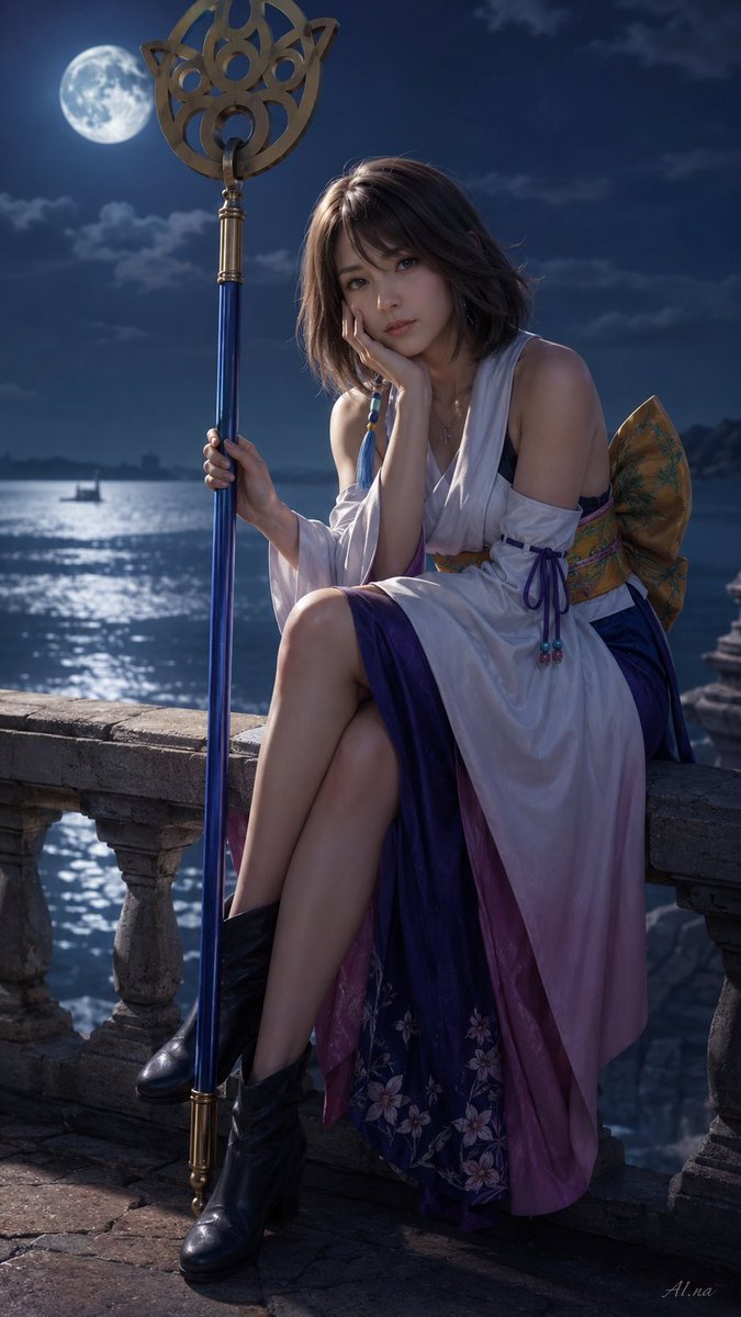 Moonlit Fantasy Summoner Cosplay