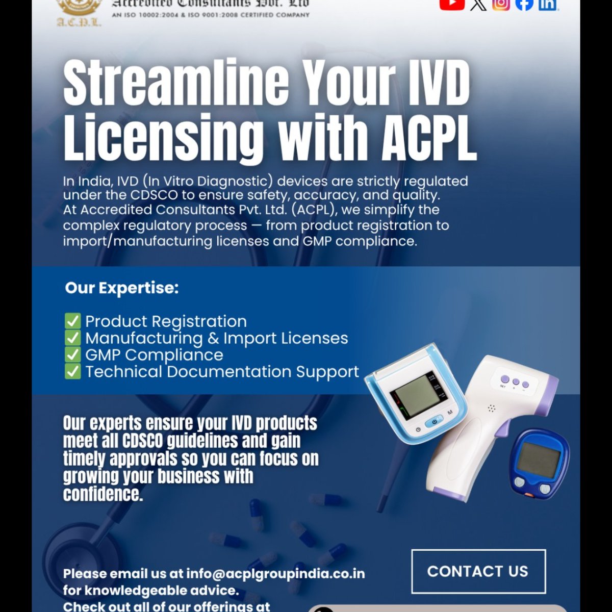 AccreditedLtd's tweet photo. IVD Licensing https://t.co/QwzTdRqt4x