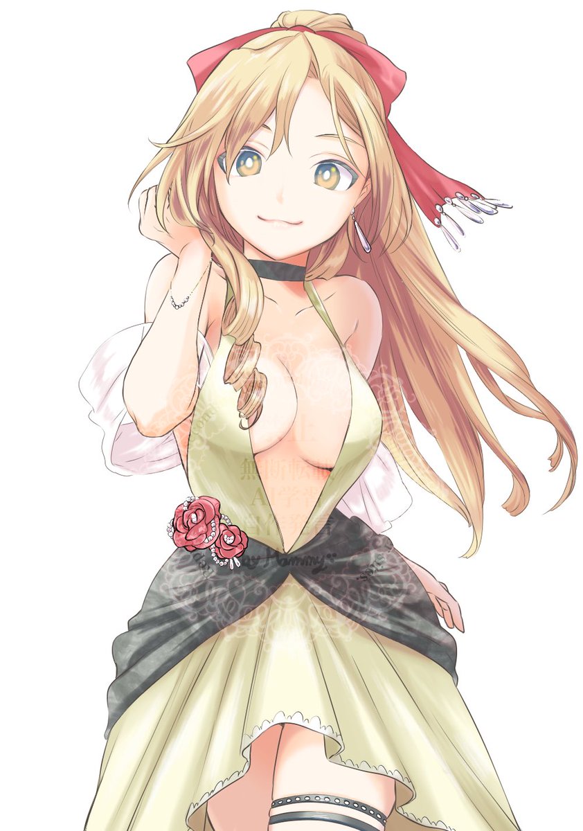 こちらは有志による周年企画寄稿したドレスアップフェデリカ。
レッドカーペットを歩けそうな、でもフェッちゃんらしいお洋服を着せてあげたい！と思っていたら、元のお衣装デザインとそんなに大差なくなってしまった…
やはり幻影戦争のキャラデザは神…！

#幻影アート