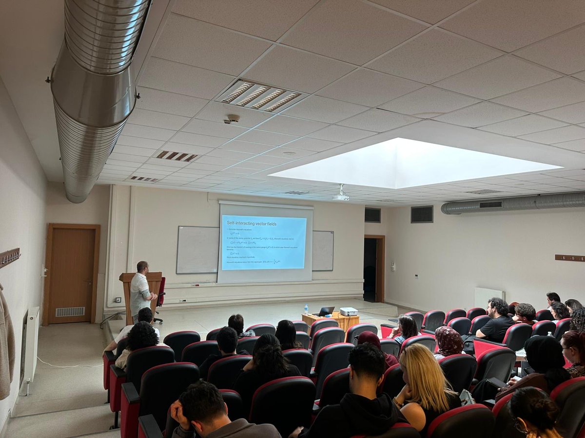 gtu_math's tweet photo. 2025-2026 Bahar Dönemi’nin son genel seminerini 8 Mayıs’ta Türk-Alman Üniversitesi’nden Kıvanç İ. Ünlütürk ile tamamladık.
Değerli sunumu için hocamıza ve tüm katılımcılarımıza teşekkür ederiz. 

#gtumath #gtümatematik #gtüseminer #kanataç https://t.co/1XrNeERNAM
