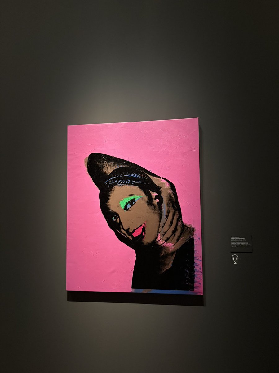 Michartone's tweet photo. Che bella la mostra di Andy Warhol qui a Fe 😍 https://t.co/uDksEULdBQ
