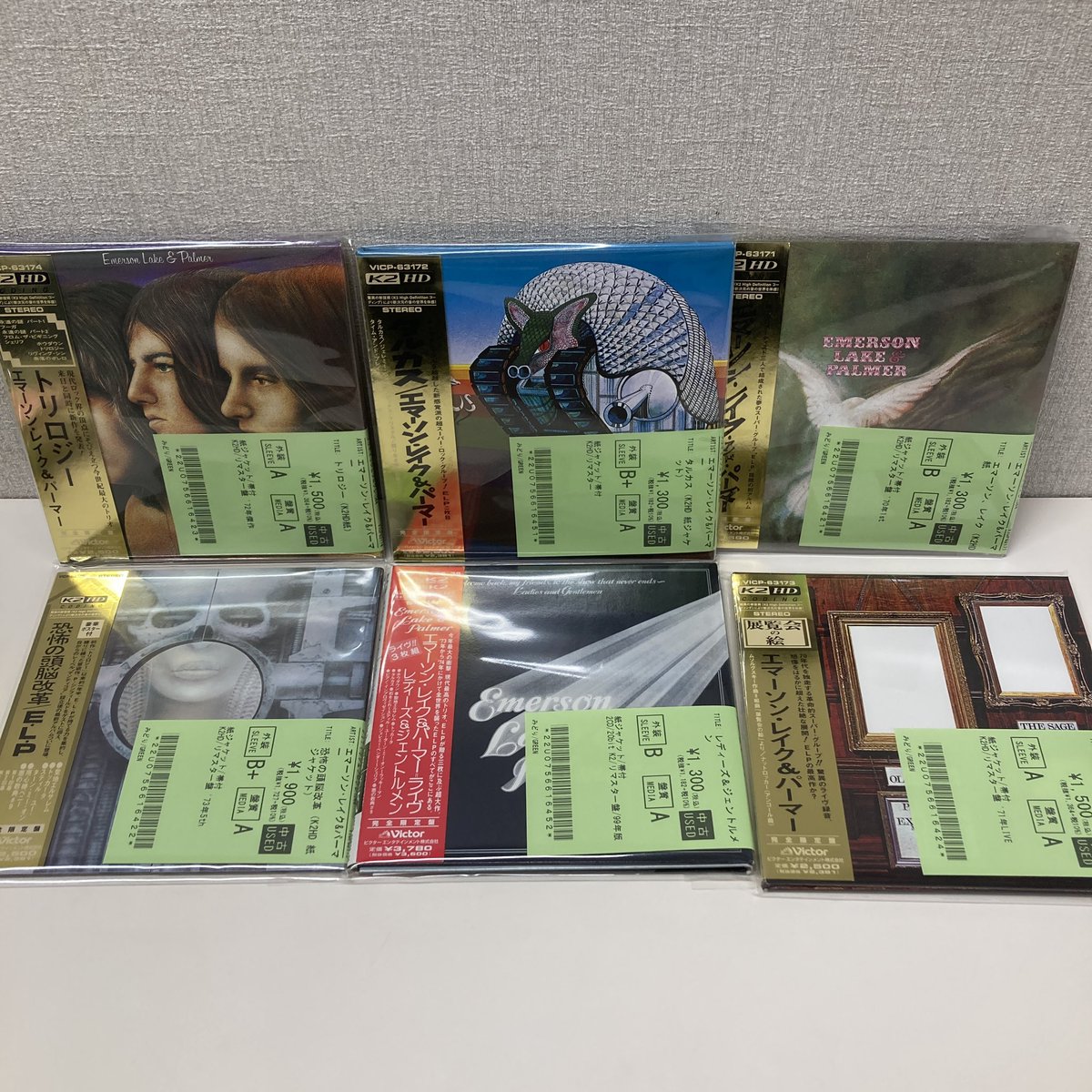 5/12(火)ROCK中古CD新入荷情報】紙ジャケットCD一挙入荷！！ まとまっ