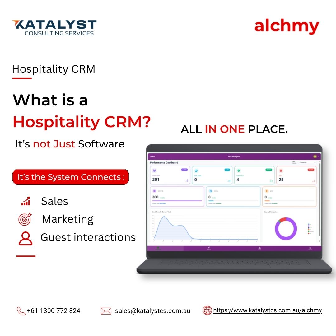 katalystcs_'s tweet photo. What is a Hospitality CRM?

It’s not just software.

👉 It’s the system that connects:
✔ Sales
✔ Marketing
✔ Guest interactions

All in one place.

#CRM #HospitalityTech #Marketing #KatalystConsultingServices https://t.co/kcGkCPL8I7