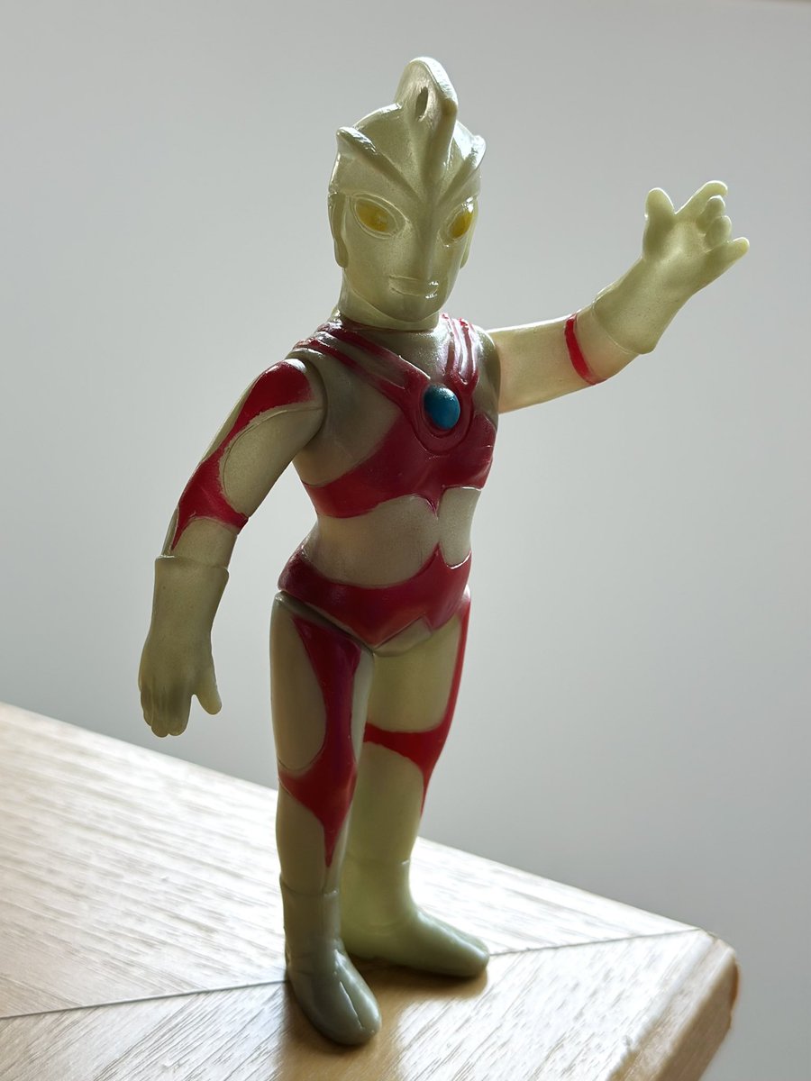 マルサン製のウルトラマンエース！ 狙っていたソフビなので手に入って
