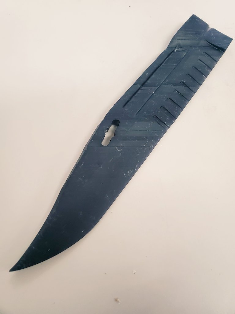 hadalanolantis's tweet photo. 高弾性ラバーレジンで
SA80バヨネット作ってみよう
一回目
失敗‼️
プリントの最中からガッタガタ( ̄□ ̄;)
難しい~😆
#SA80
#SK本舗
#高弾性ラバーレジン
#bayonet https://t.co/bLmWgN7nRl