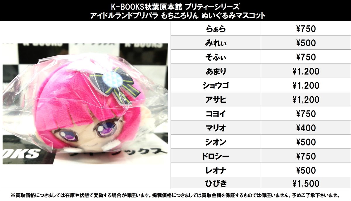 もちころりん 男プリ ショウゴ アサヒ コヨイ マリオ アイドルランド プリパラ 再販】アイドルランドプリパラ もちころりんVol.2 4種入りBOX