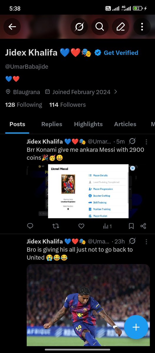 Jidex Khalifa 💙❤️🎭 tweet media