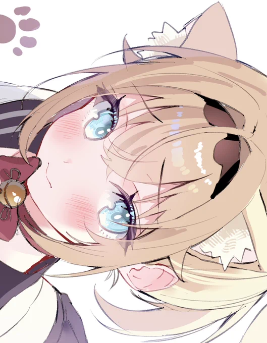 かざま猫になっちゃった……!