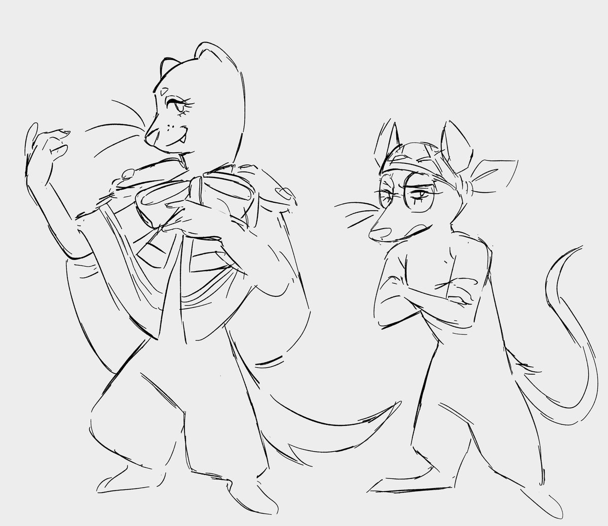 draw your ocs as funny little animal creatures do it NOWWW