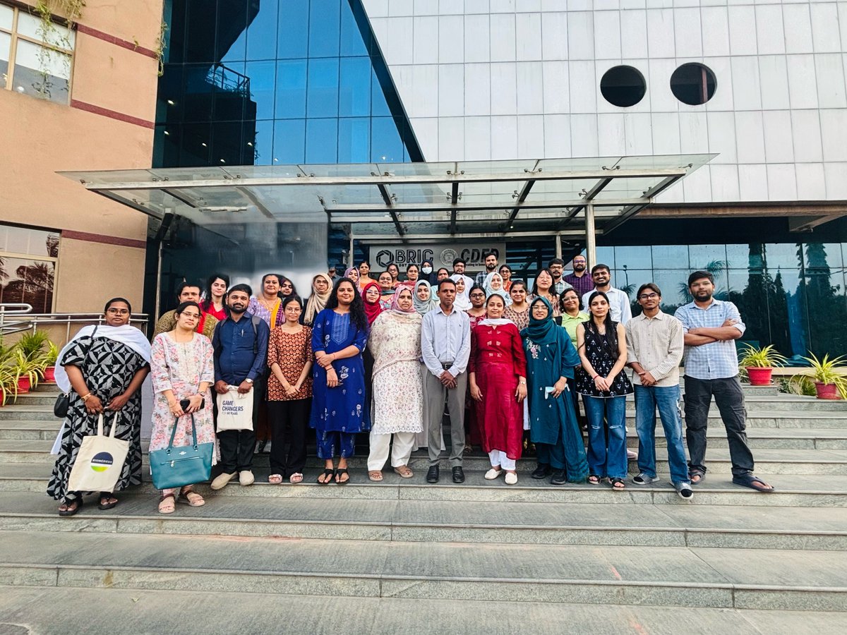 BRIC_CDFD's tweet photo. Parasite biology driving better diagnostics 🔬🧬

BRIC- Centre for DNA Fingerprinting and Diagnostics conducted a training session at the IATP–NIMS National Workshop for 35+ clinicians across India.

@DBTIndia | @IndiaDST | @BricDbt 
#BRICCDFD #Parasitology #Diagnostics #CDFD https://t.co/UwTNHz9deY