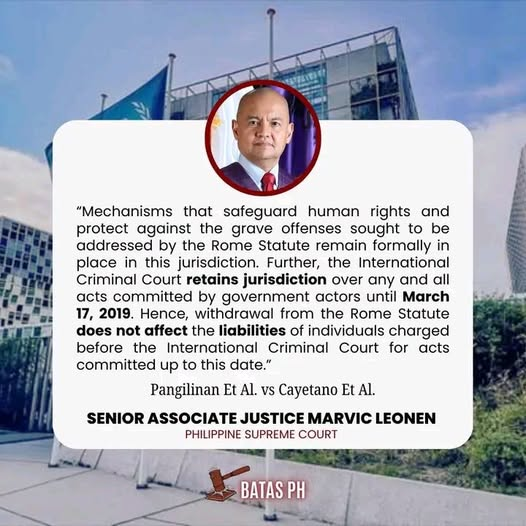 CheekyLady1027's tweet photo. The ICC continues to have authority over crimes committed by Philippine officials before March 17, 2019, the date when the country’s withdrawal took effect.
WALA KANG LUSOT, BATO!!!! 😆 https://t.co/LW2tdNerHT