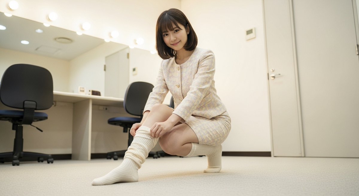 idolsocks's tweet photo. ルーズソックスを穿く女子アナ!
#ルーズソックス #女子アナ #Folw https://t.co/Ft1USX0Jue
