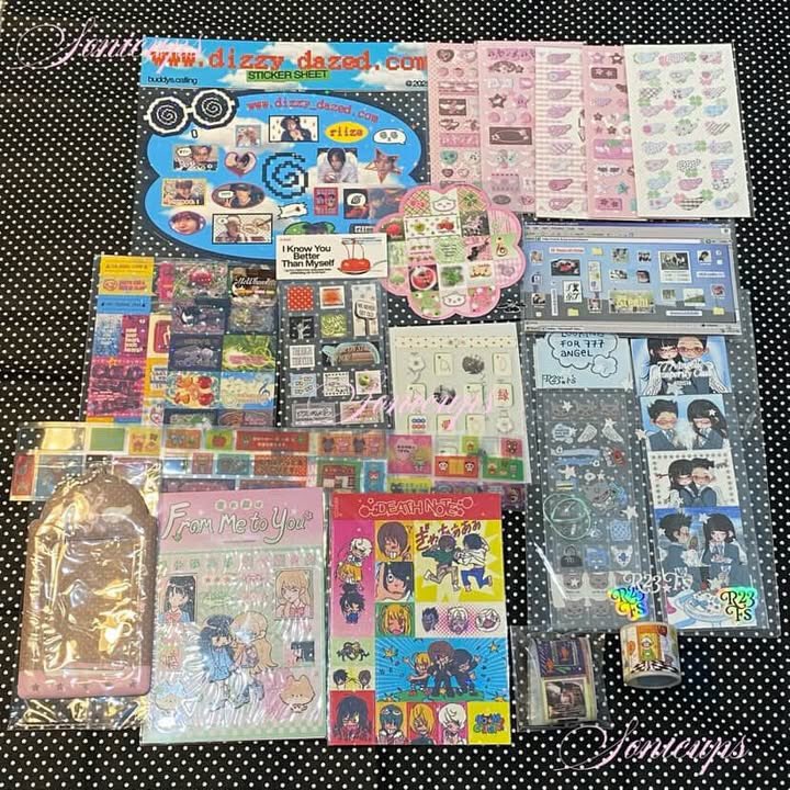 miisonicc's tweet photo. 📦🏄🏻‍♀️ want to sell aab cute stuff ! ⭐️

trinkets, bagcharms, photocards, stickers memopad journal !! 🏄🏻‍♀️💗🌷

pengiriman setiap hari kecuali minggu &amp; tanggal merah ya, 🏡 dom Tangerang.

(⭐️) checkout disini — https://t.co/ApUoxTQNBt https://t.co/vVFWnjXqXe
