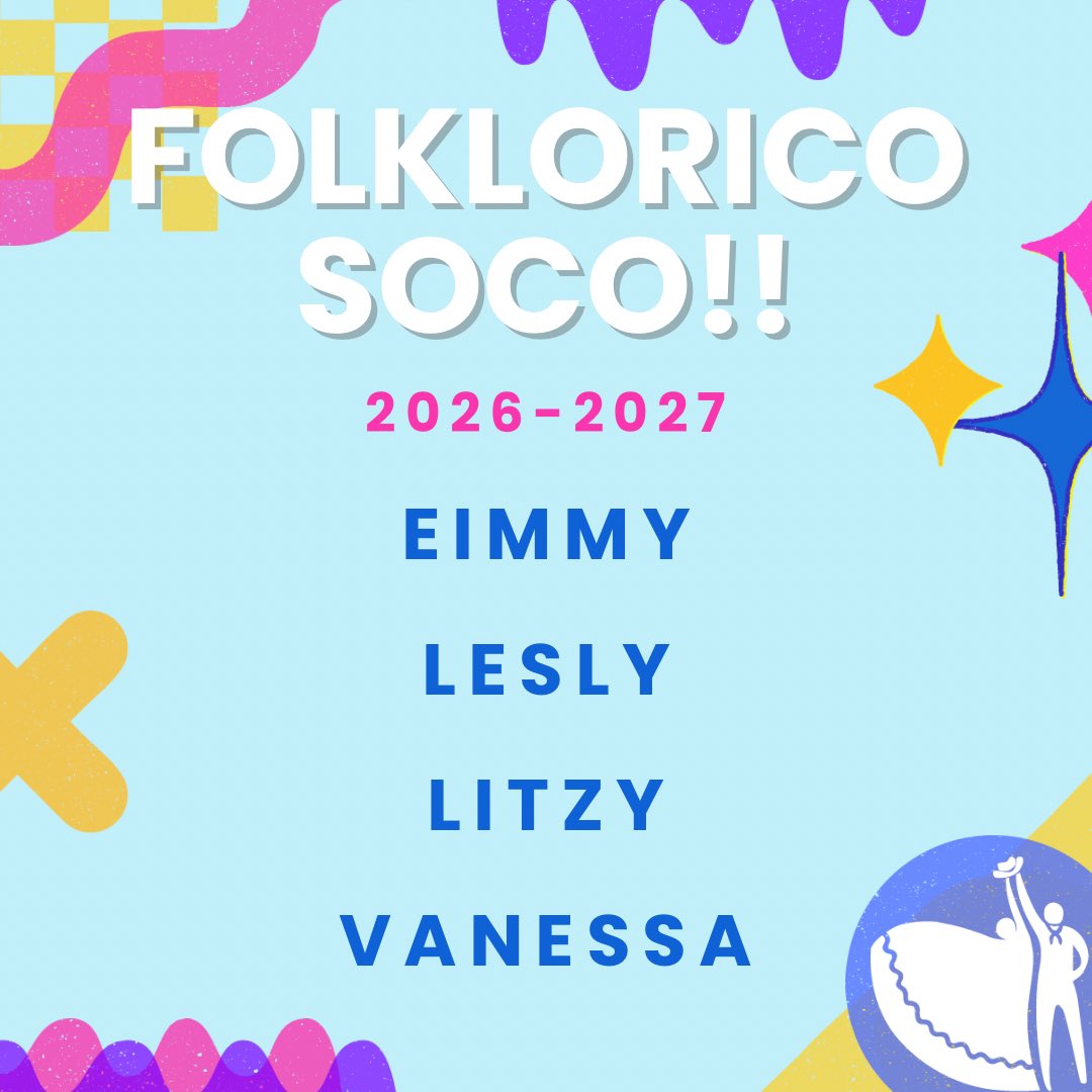 JJPFolklorico's tweet photo. Introducing our 26-27 Folklorico Leadership!!!!🩷💛💜 https://t.co/nJnowSS3p1