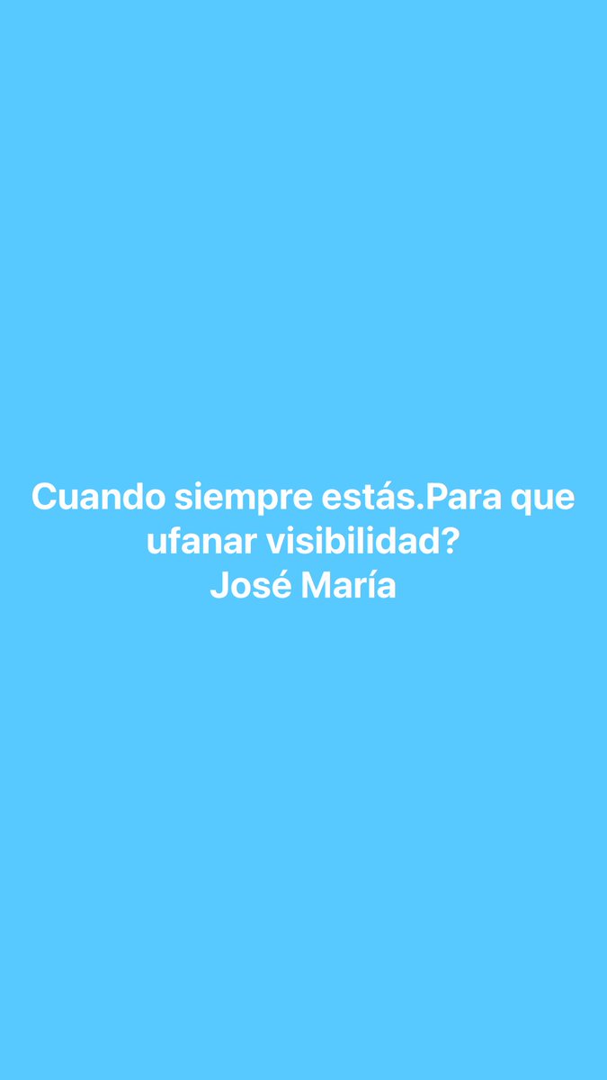 Jose M Aristimuño tweet media