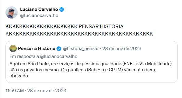 Pensar a História tweet media