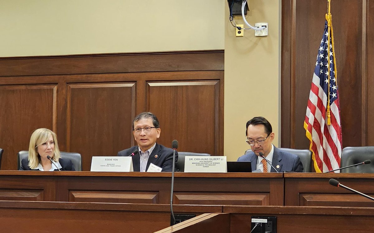TECOinSeattle's tweet photo. “From Potatco Chips to Microchips” @TaiwaninSeattle welcomes #SelectUSA semi-conductor delegation from 🇹🇼Taiwan in 🇺🇸Idaho! https://t.co/uLN7a9QxaZ