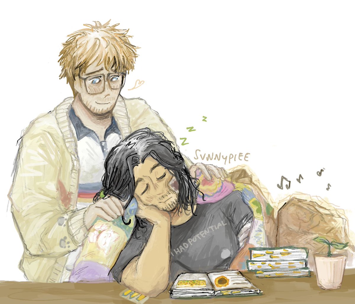 thisisdimsumm's tweet photo. more versions! the og coloring was the one that seems to be in a much paler color, i’m not really used to do full blown coloring like this so often times comparing the pre-post color adjustment helps me a lot in recognizing what are the things that i need to add more value on https://t.co/nPKLFwlWc7