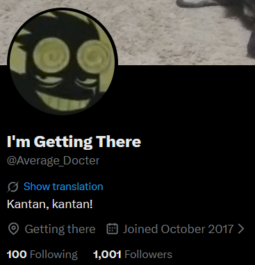 I'm Getting There tweet media