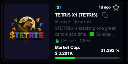 Cave_Man_1's tweet photo. @mrJackLevin $TETRIS X1
https://t.co/Gl9CEhoJvr https://t.co/M2DESlJG07