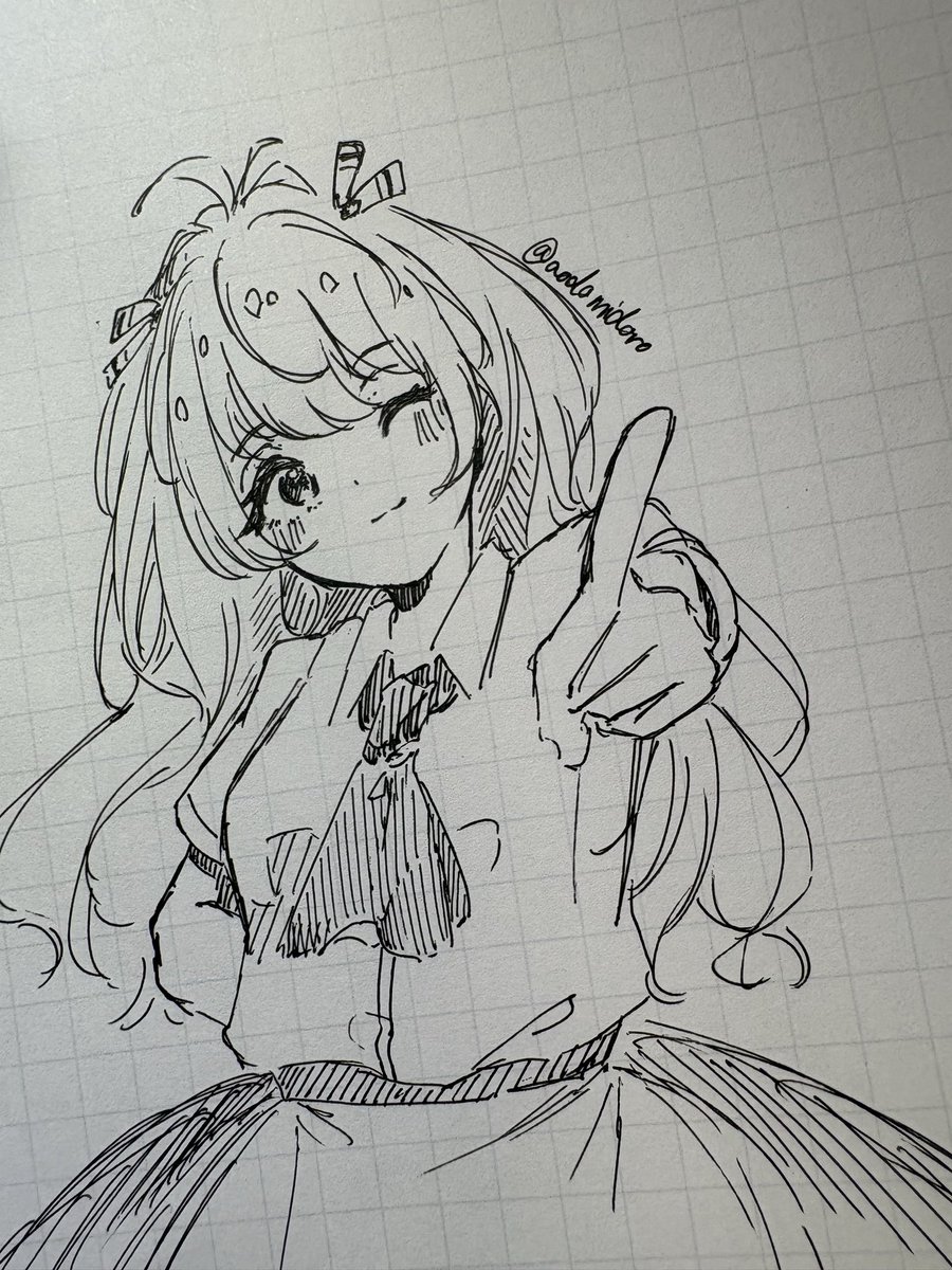 aodomidoro's tweet photo. らくがきだ https://t.co/8YFIOTZ1vS