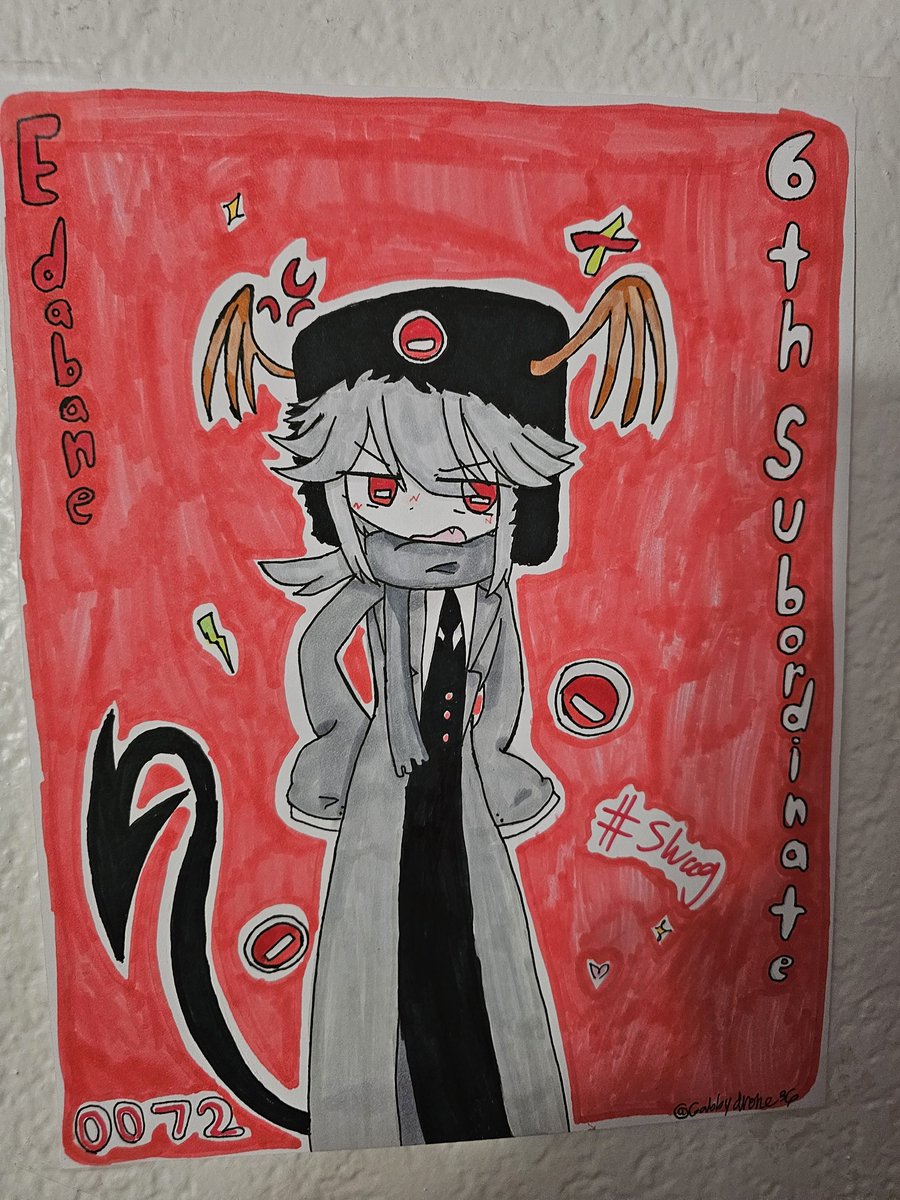 Gdrone36's tweet photo. My little poster I made of Edabane #okegom #okegomfandom #okegomtwt #edabane https://t.co/fFl2vzbF09