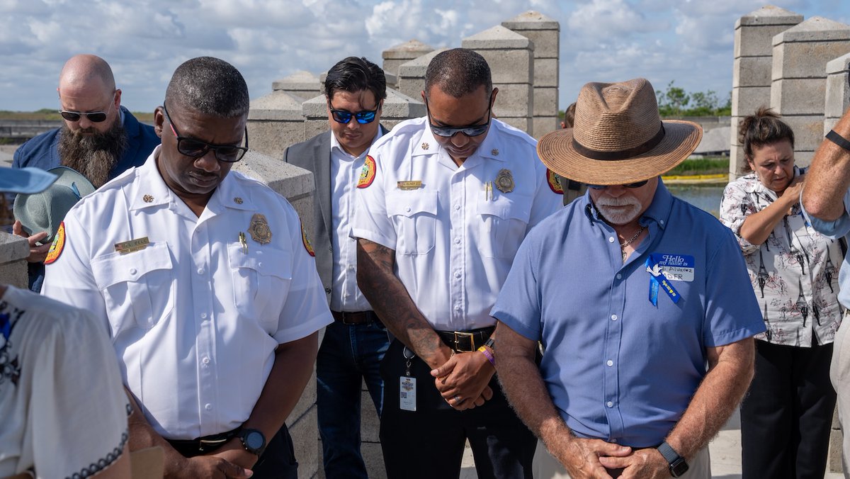MiamiDadeFire's tweet photo. Today, on the 30th anniversary of the ValuJet Flight 592 crash, Miami-Dade Fire Rescue was honored to stand alongside our community, family members, and partner agencies to pay tribute to the 110 lives that were lost on May 11, 1996.
As we remember this solemn day, #MDFR recognizes the dedication and efforts of all first responders, law enforcement personnel, and recovery teams who responded under extremely difficult conditions in the Everglades.
Thirty years later, we continue to honor the memory of those lost and stand with the families and loved ones who continue to carry their memory forward.