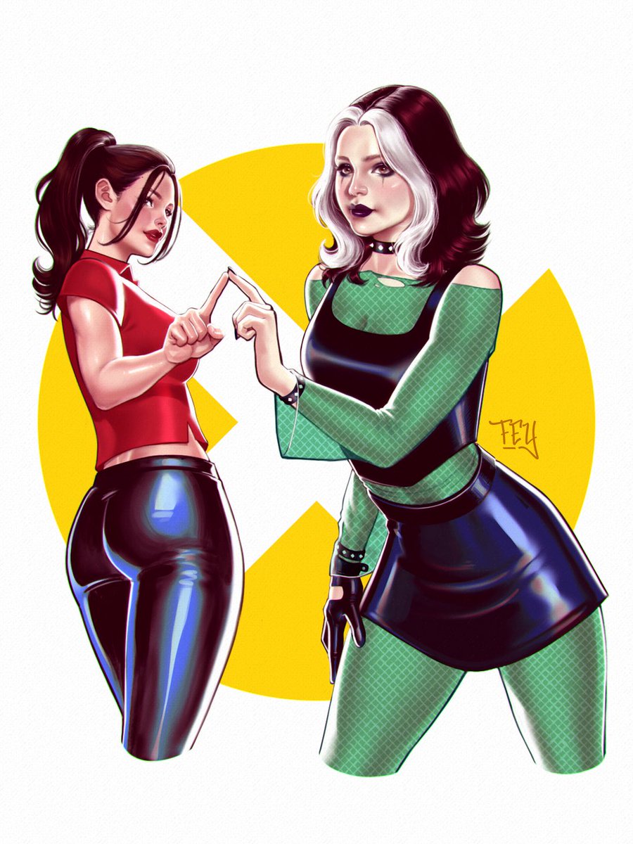 OsoFey's tweet photo. Kitty Pryde, Anna Marie e outras referências https://t.co/ZQhq2LIsaN