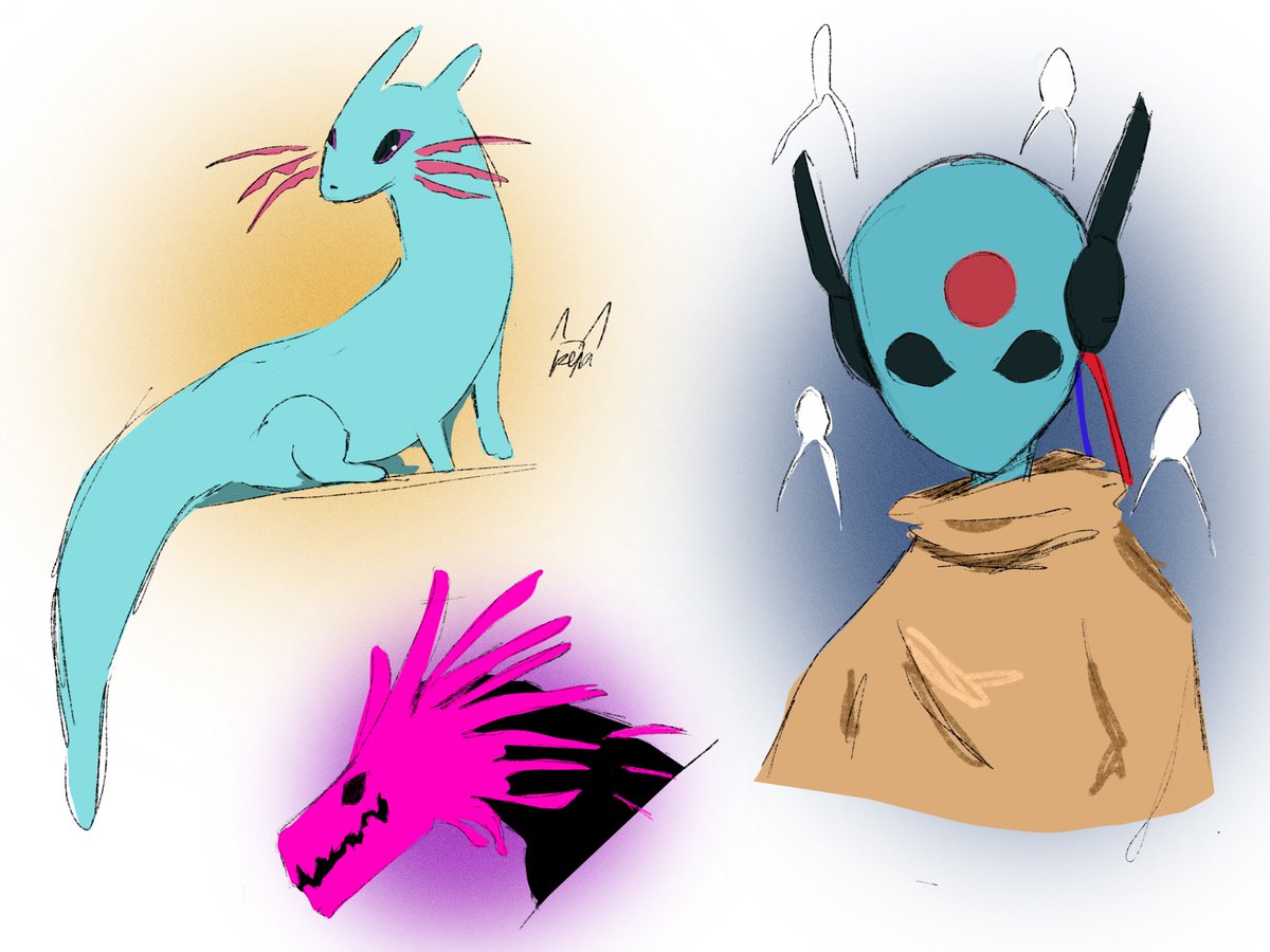 kyla_ar's tweet photo. Little rainworld drawings!
#rainworld #drawingsㅤㅤ #sketch https://t.co/ewxwvCmPaK