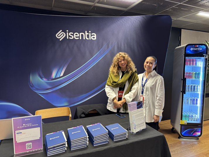 isentia's tweet photo. We are at the Corporate Affairs Summit in Sydney today! 🥳 

Ngaire Crawford, Head of Insights for Isentia in ANZ will expand on how data around AI and claimed behaviour is challenging because it's new and not understood. 

To chat more, come join us at our booth! 🤝 https://t.co/qQ6OZAAJYE