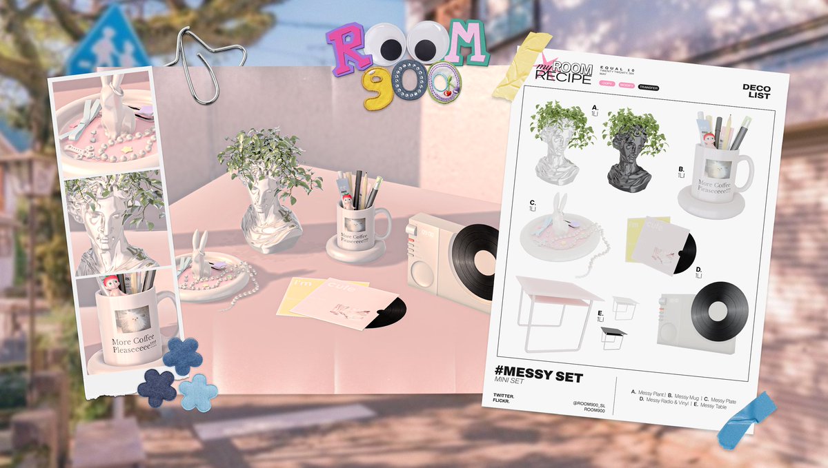 room900_sl's tweet photo. a cozy little collection introducing messy by room900 ♡

at Equal10: https://t.co/PDYR8WvYCI https://t.co/3JUUkoEz8l