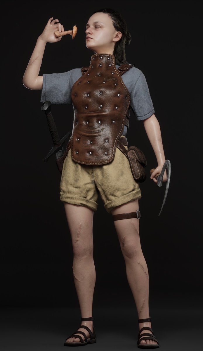 01DELV_ART's tweet photo. Full body character interpretation with concept from the amazing Pavel Hristov. See more of it on my artstation. Enjoy!! #3D #3dcharacter #gameofthrone #unrealengine https://t.co/lkVeTZDCtr